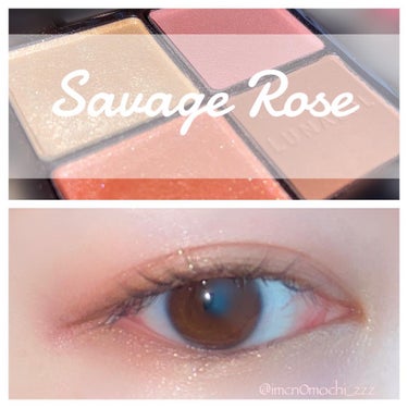 アイカラーレーション 11 Savage Rose/LUNASOL/アイシャドウパレットを使ったクチコミ（1枚目）