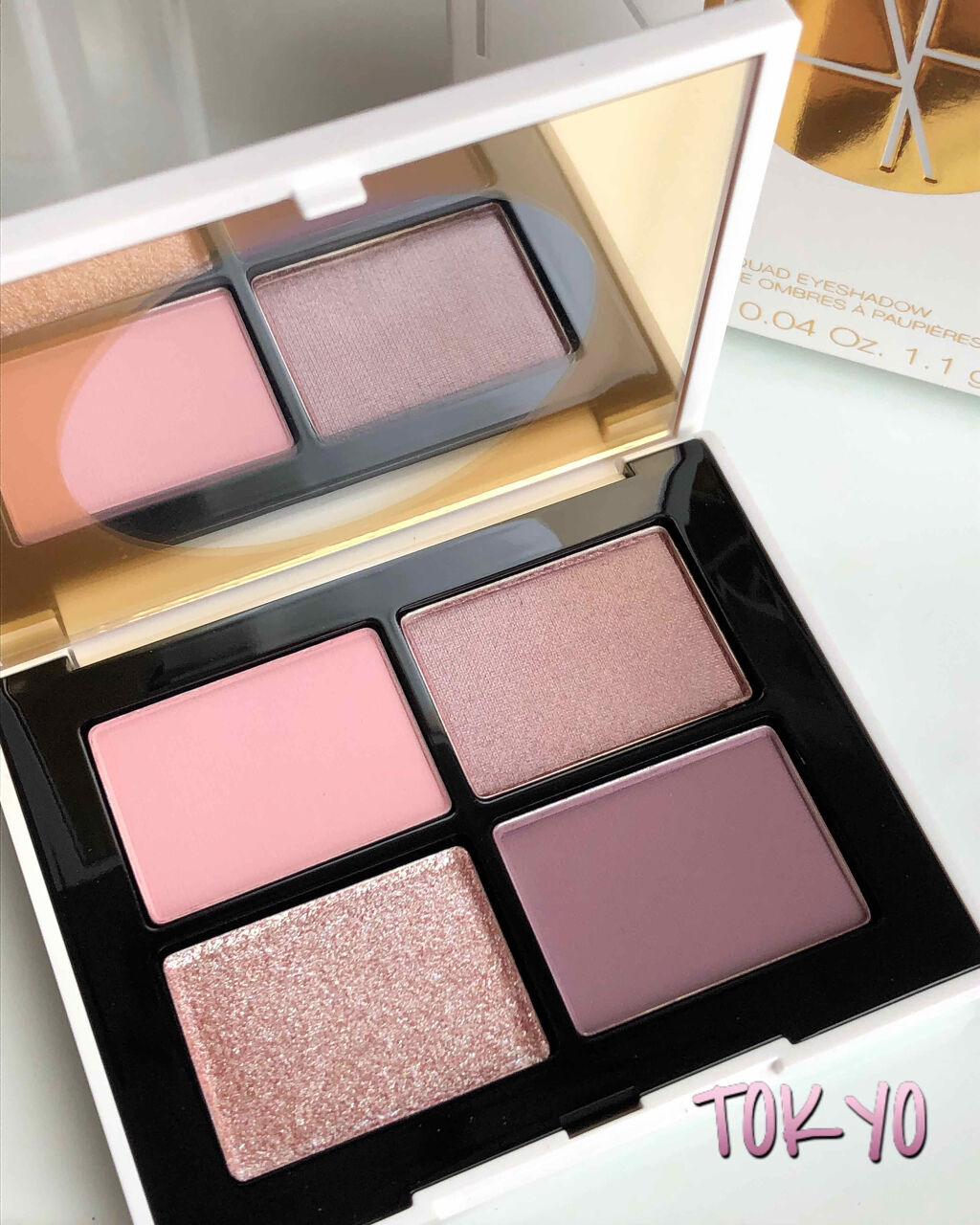 クワッドアイシャドー/NARS/アイシャドウパレットを使ったクチコミ（1枚目）