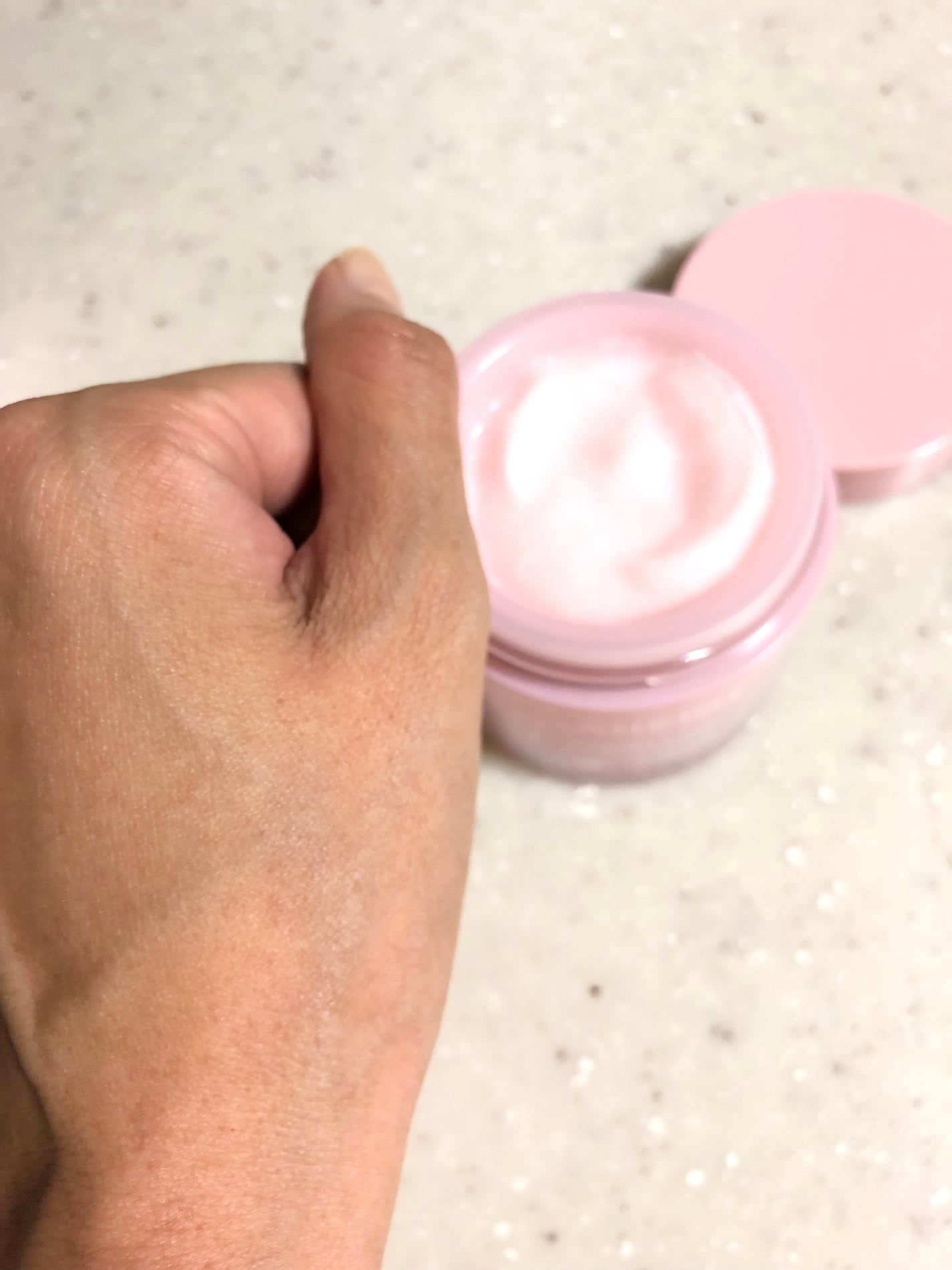 バウンシースリーピングマスク/LANEIGE/フェイスクリームを使ったクチコミ(2枚目)