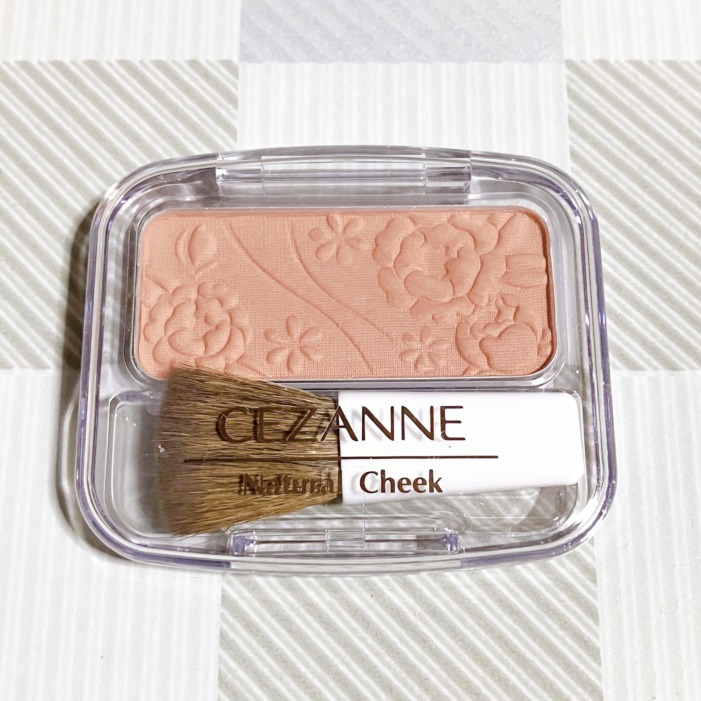 ナチュラル チークN/CEZANNE/パウダーチークを使ったクチコミ（1枚目）