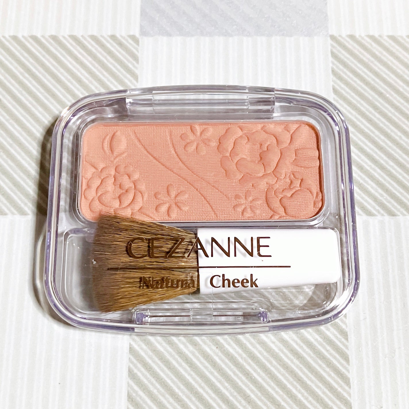 ナチュラル チークN/CEZANNE/パウダーチークを使ったクチコミ(1枚目)