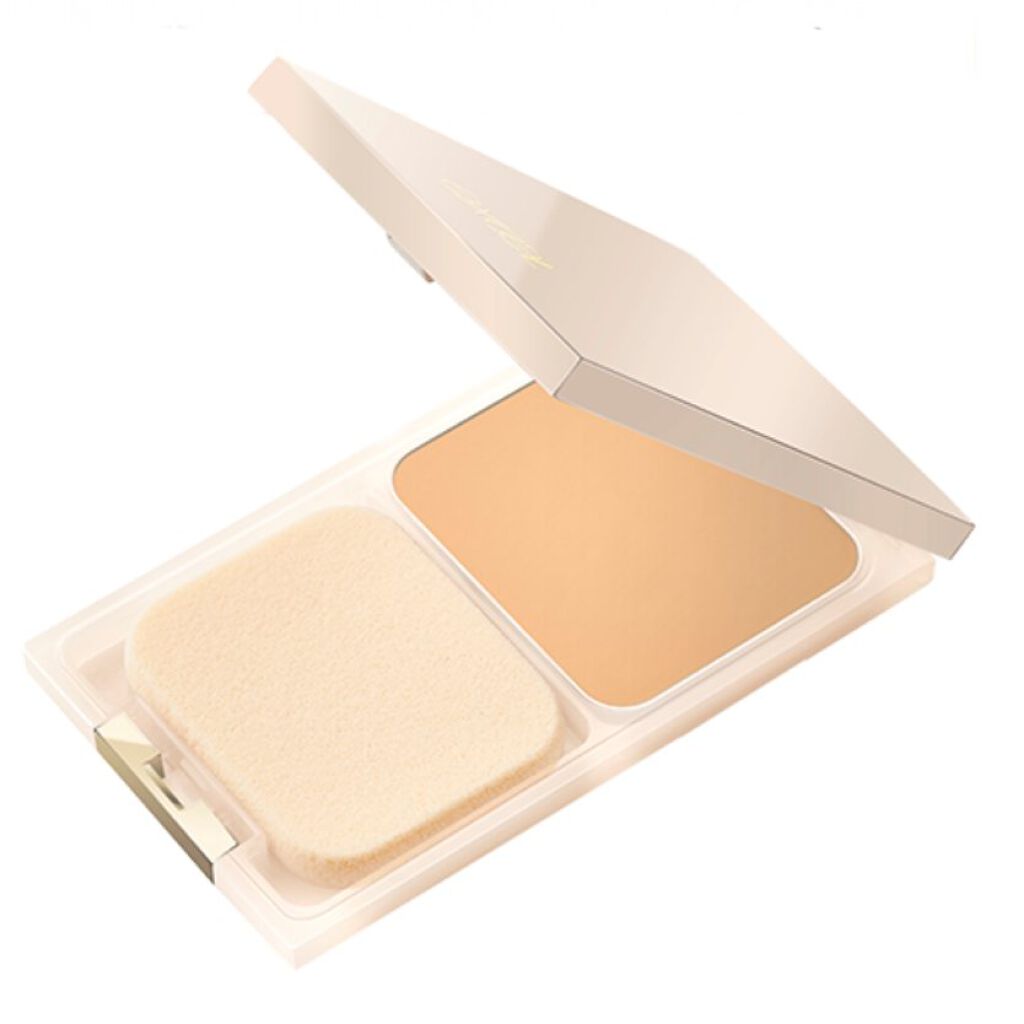 フェザライズオン パウダー FO02 ナチュラルオークル２０/excel/パウダーファンデーションを使ったクチコミ（2枚目）