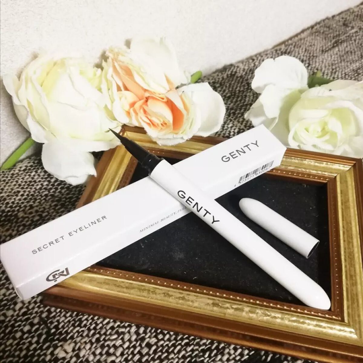 シークレット アイライナー/GENTY/リキッドアイライナーを使ったクチコミ（1枚目）