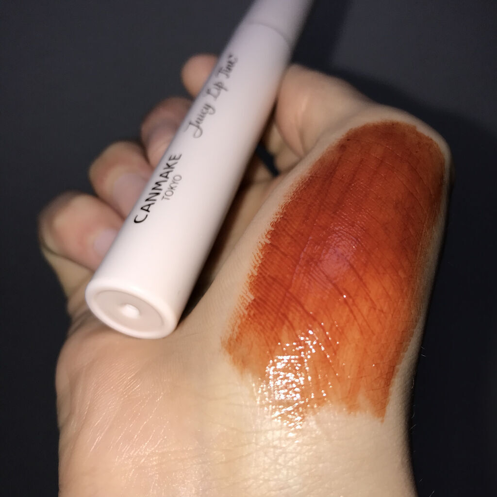 ジューシーリップティント/キャンメイク/口紅を使ったクチコミ（2枚目）