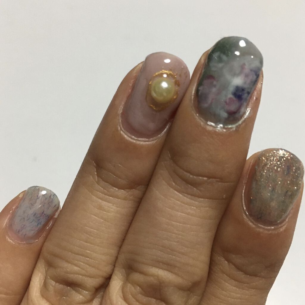 ウィークリージェル NE-104 Night Cruising/HOMEI/ジェルネイルを使ったクチコミ（2枚目）