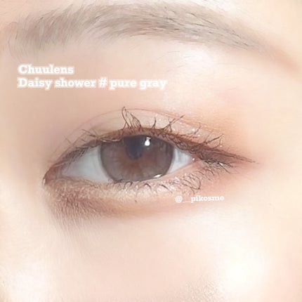 Daisy Shower 1Day/chuu LENS/ワンデー(1DAY)カラコンを使ったクチコミ(5枚目)