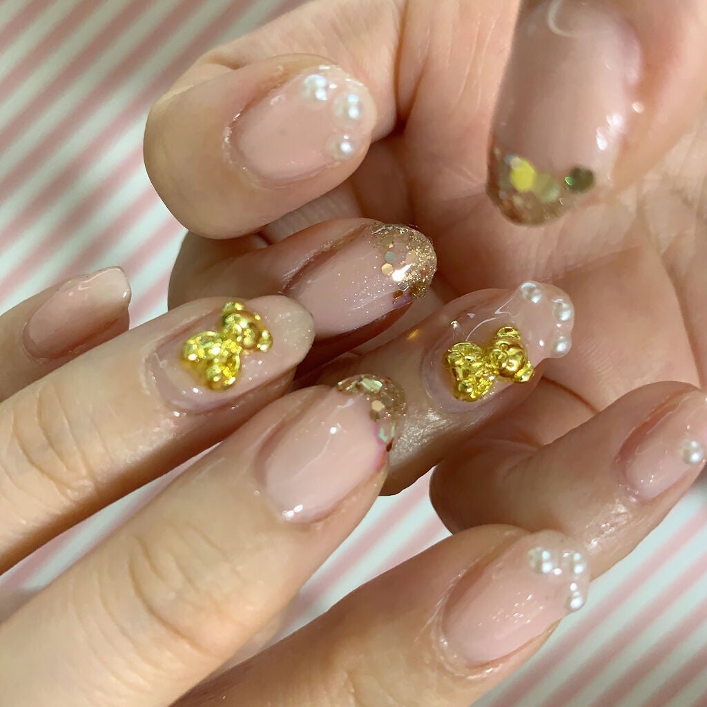 Naility! ステップレスジェル UVトップジェル/Naility!/ジェルネイルを使ったクチコミ(2枚目)