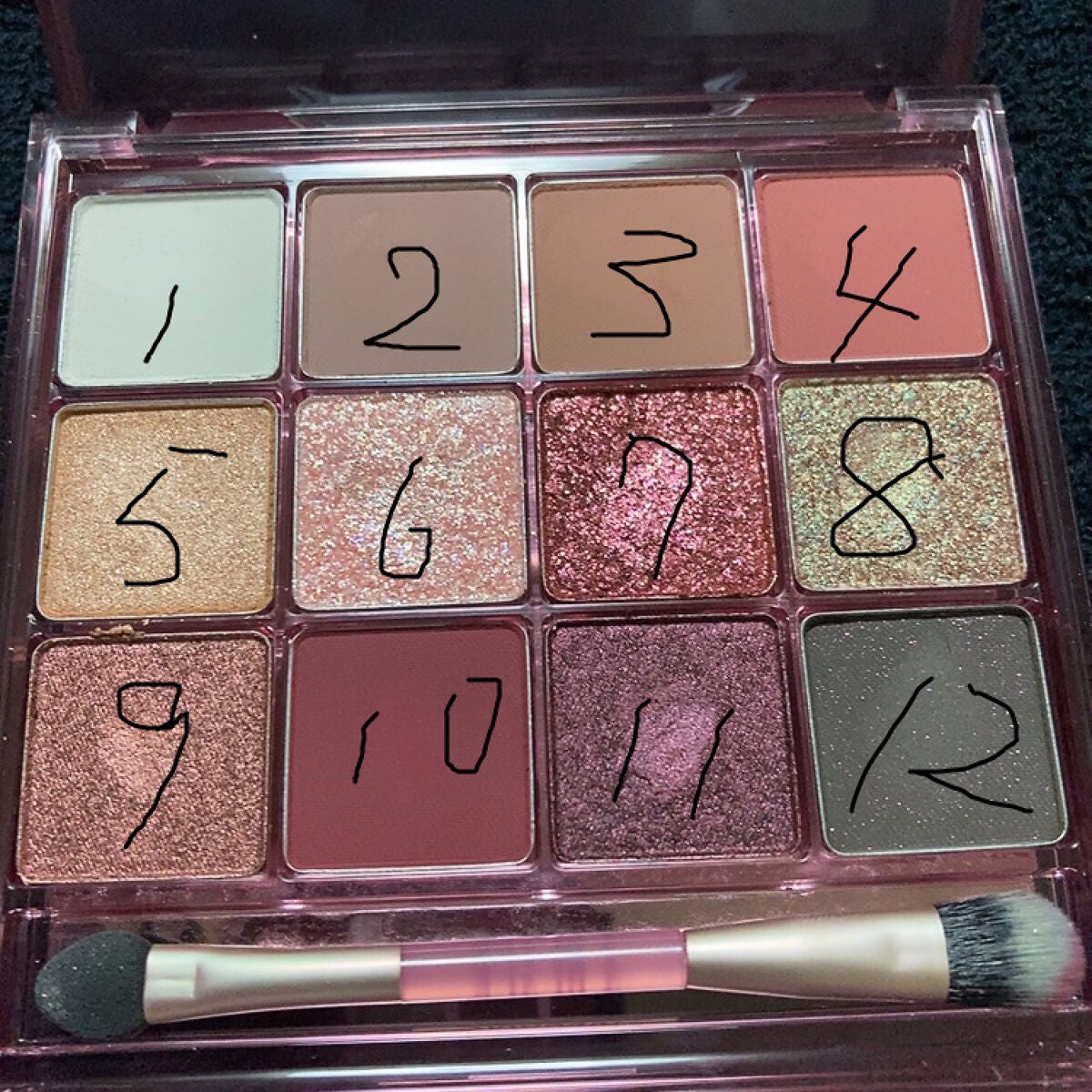 グラムチェンジマルチパレット/A.BLACK/マルチパレットを使ったクチコミ(3枚目)