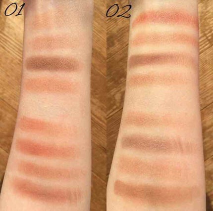 UR GLAM BLOOMING EYE COLOR PALETTE/U R GLAM/アイシャドウパレットを使ったクチコミ(4枚目)