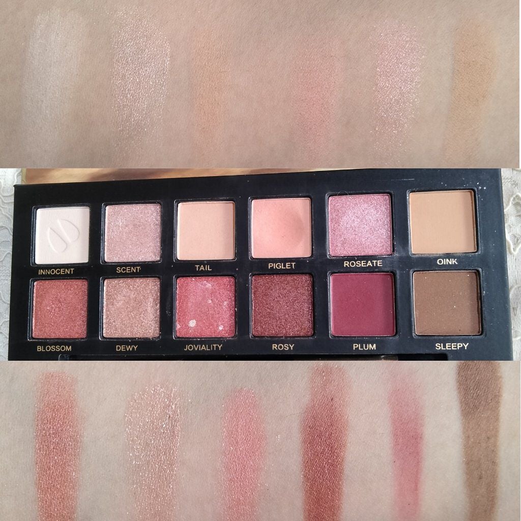 エクスプローラ12色 動物アイシャドウパレット/PERFECT DIARY/アイシャドウパレットを使ったクチコミ(2枚目)