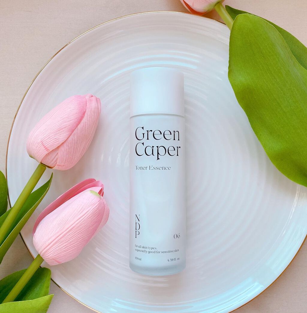 Green Caper Toner Essence/NATURAL DERMA PROJECT/化粧水を使ったクチコミ（1枚目）