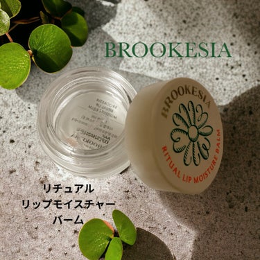 リチュアルリップモイスチャーバーム/BROOKESIA/フェイスバームを使ったクチコミ（1枚目）