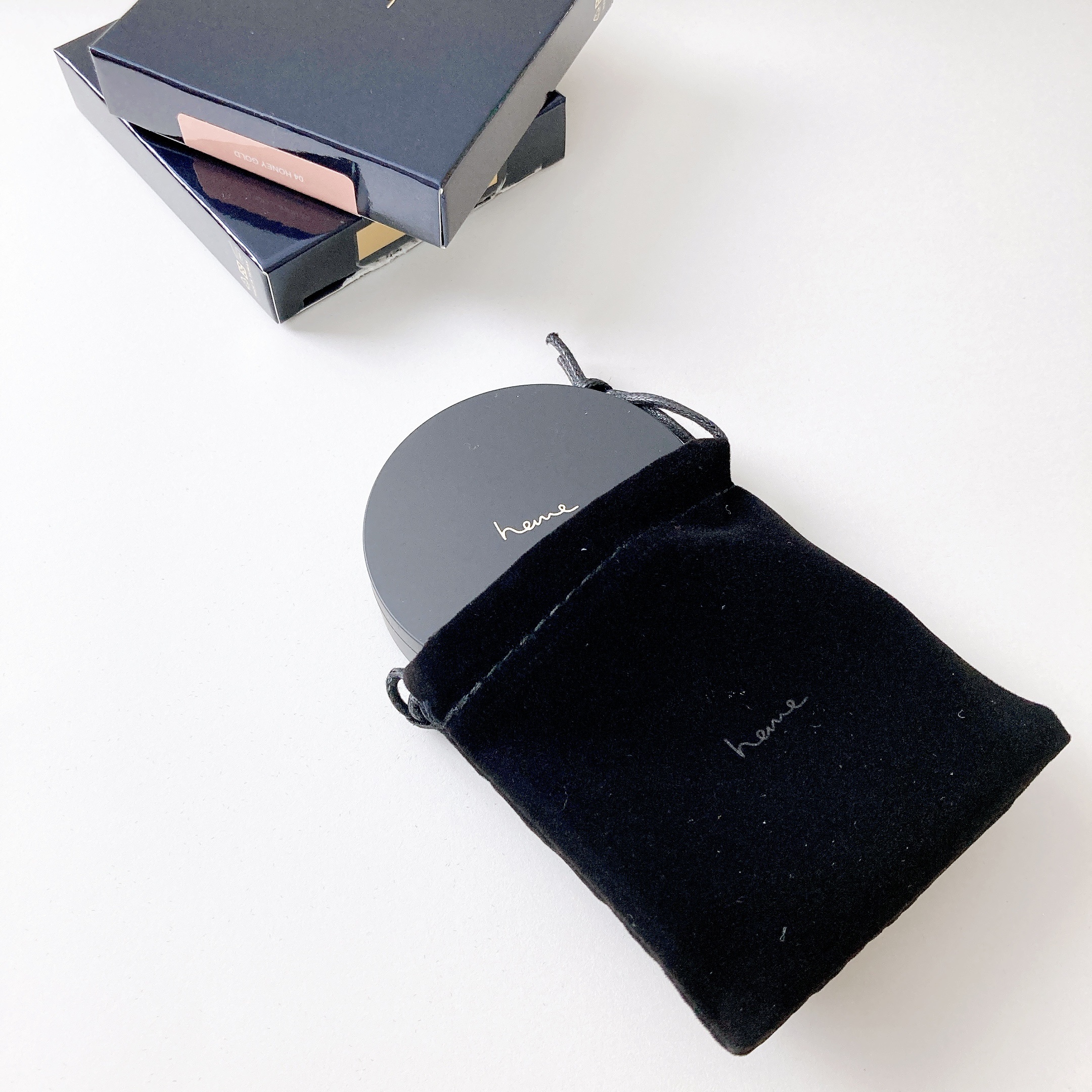 ベイクドハイライター/heme/パウダーハイライトを使ったクチコミ（3枚目）