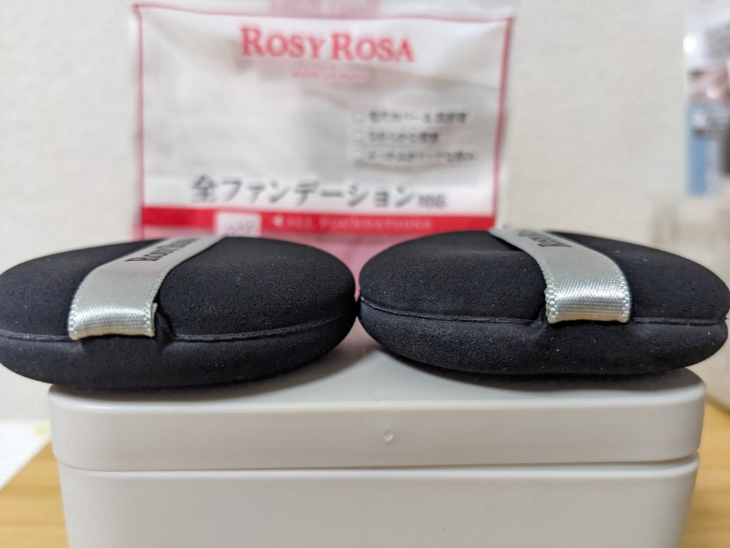 マルチファンデパフ 2P/ロージーローザ/パフ・スポンジを使ったクチコミ(2枚目)