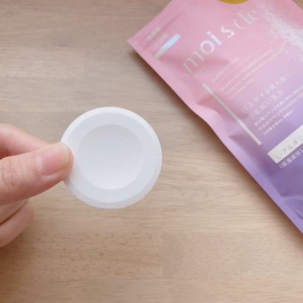 重炭酸入浴剤 moi s cle /アイリスオーヤマ/炭酸系入浴剤を使ったクチコミ(4枚目)