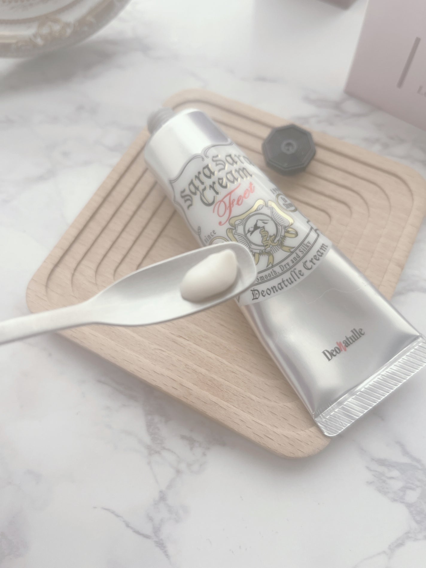 薬用足指さらさらクリーム/デオナチュレ/デオドラント・制汗剤を使ったクチコミ(2枚目)