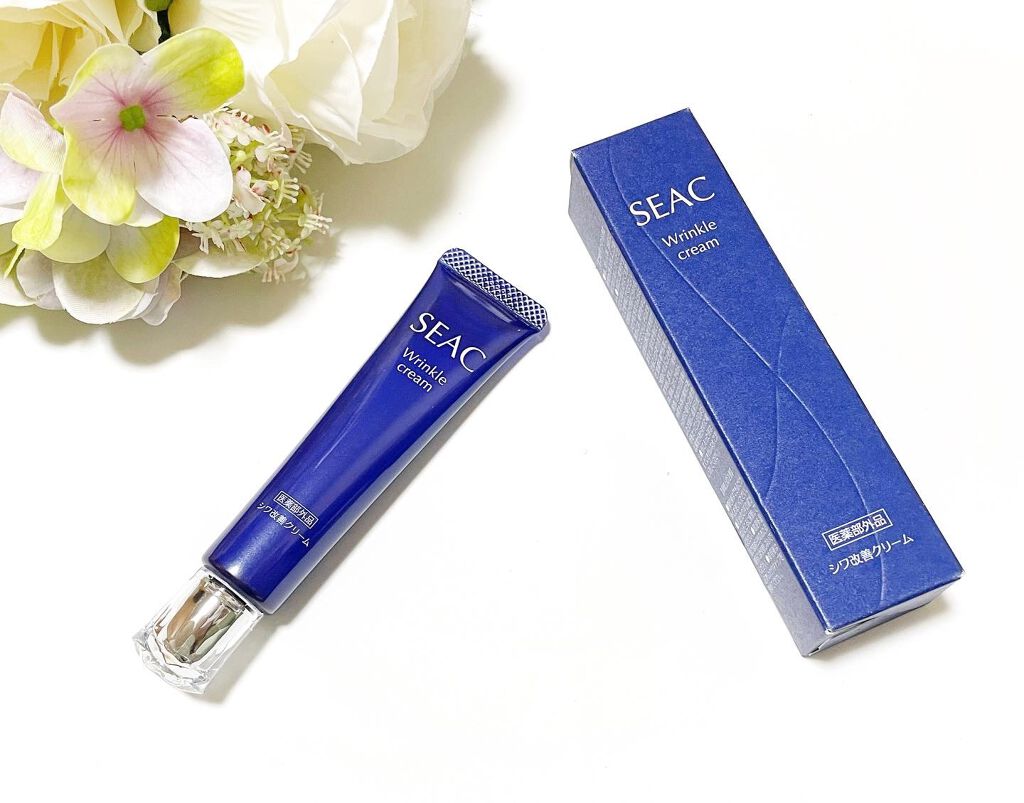 シワ改善クリームプレミアム/SEAC/アイケア・アイクリームを使ったクチコミ（1枚目）