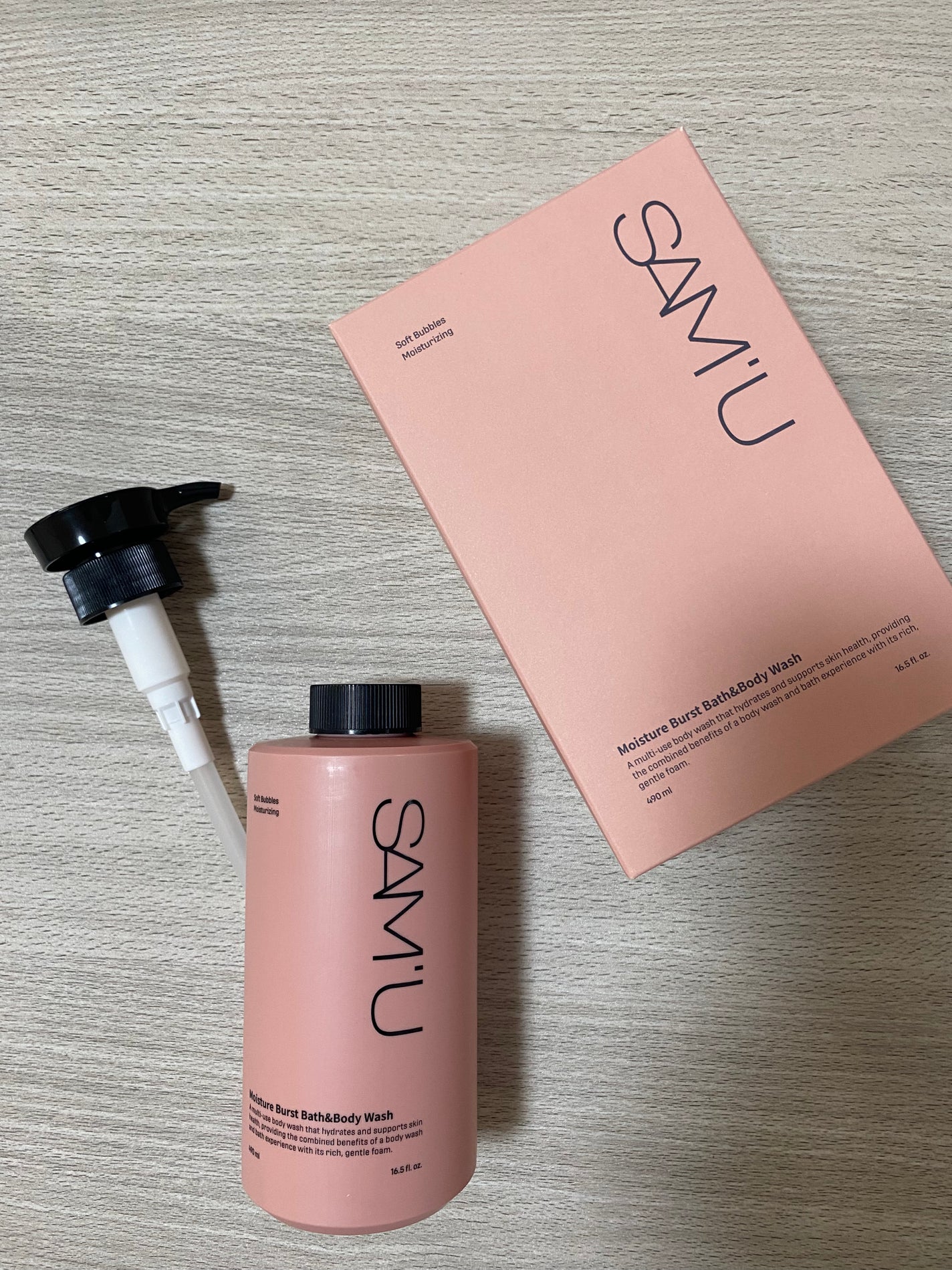 モイスチャーバーストバス&ボディウォッシュ/SAM'U/ボディソープを使ったクチコミ(1枚目)