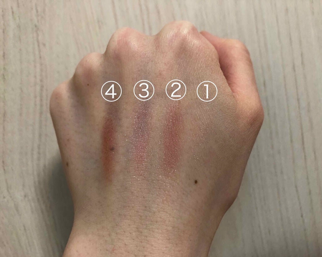 UR GLAM VELVET EYE COLOR PALETTE/U R GLAM/アイシャドウパレットを使ったクチコミ(3枚目)