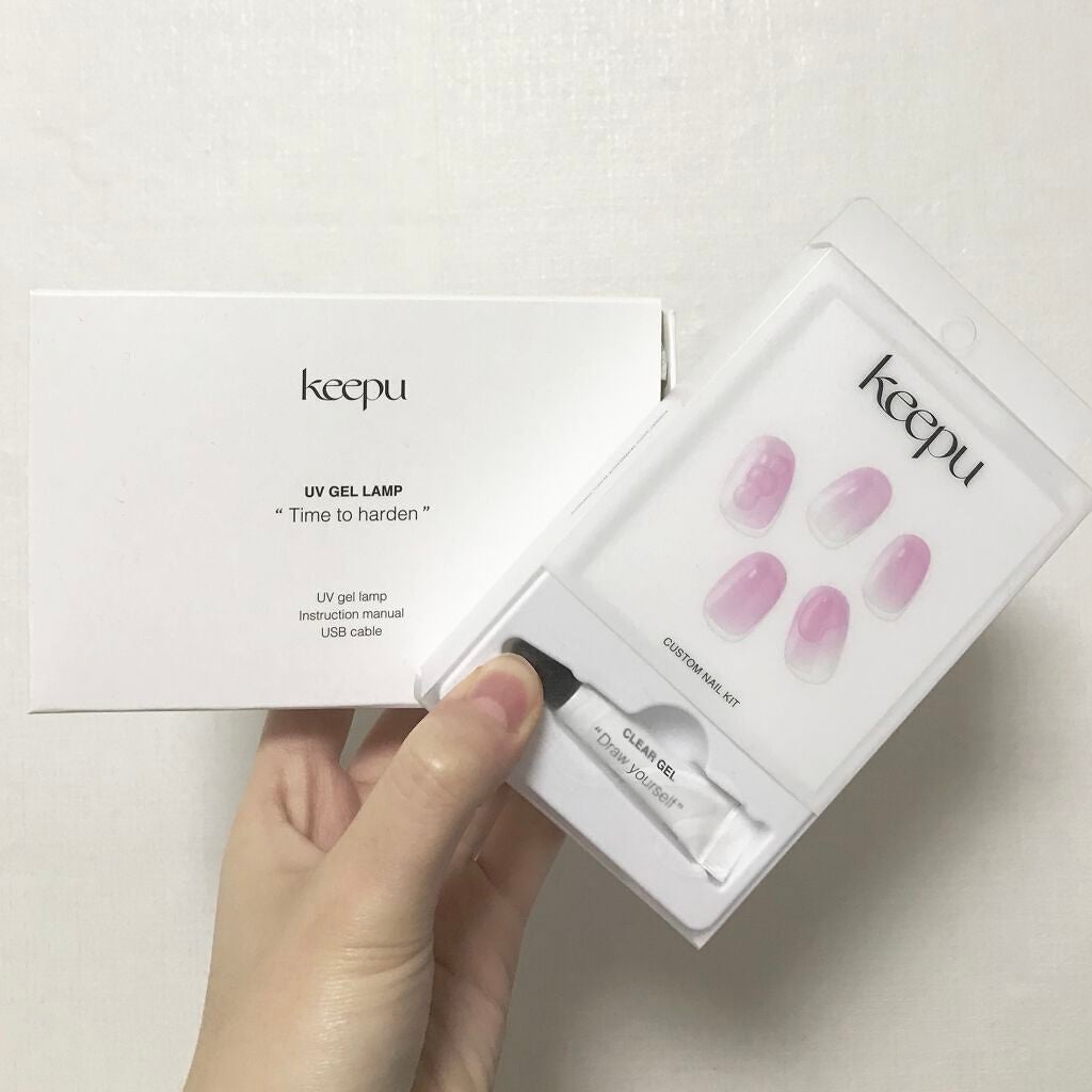 セルフカスタム ネイルシール/KEEPU/ネイルシールを使ったクチコミ(2枚目)