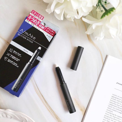 エーメイク グリッタースティック/A/mAke/グリッターを使ったクチコミ(2枚目)