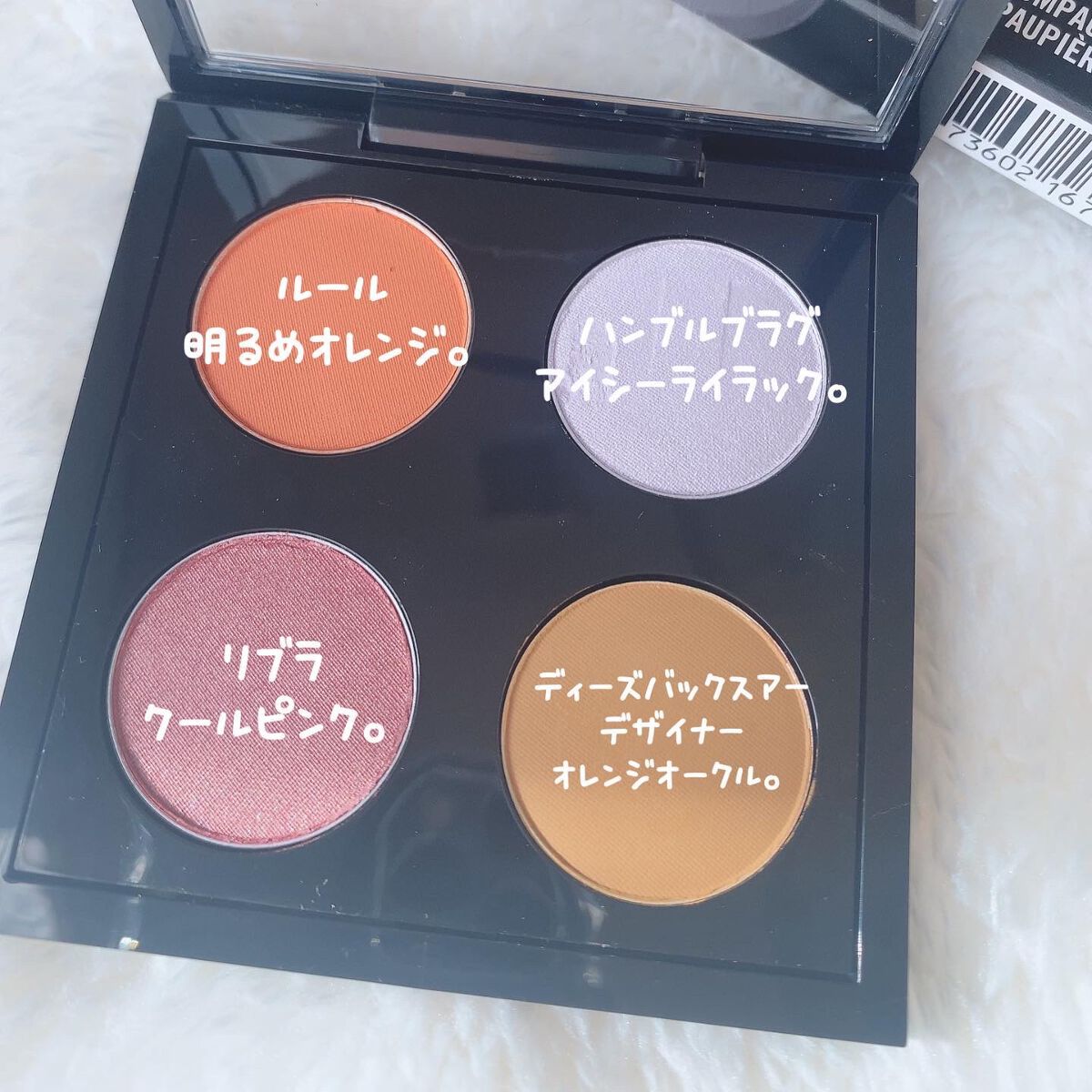 スモール アイシャドウ×4/M・A・C/アイシャドウパレットを使ったクチコミ(5枚目)