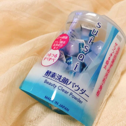 スイサイ ビューティクリア パウダーウォッシュ/スイサイ ビューティクリア/洗顔パウダーを使ったクチコミ(1枚目)