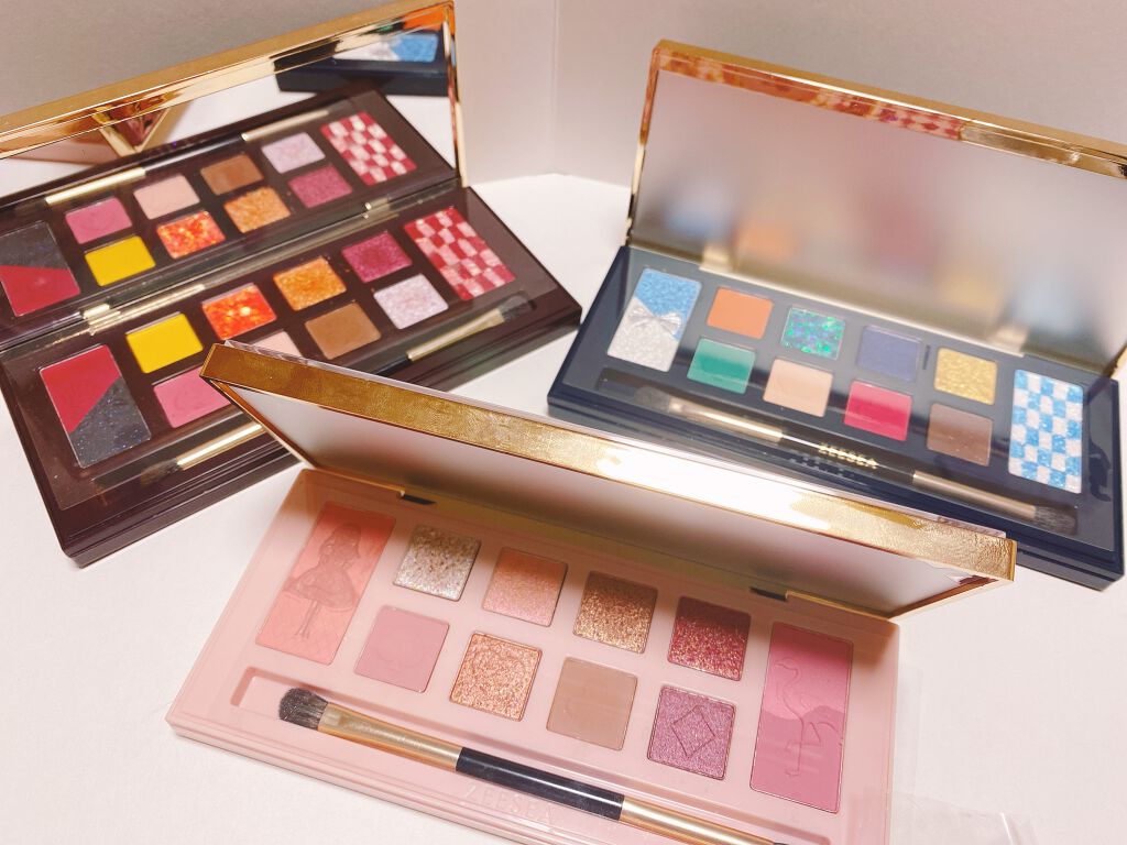 アリスドリームランドシリーズ 12色アイシャドウパレット(ZEESEA×大英博物館)/ZEESEA/アイシャドウパレットを使ったクチコミ(2枚目)