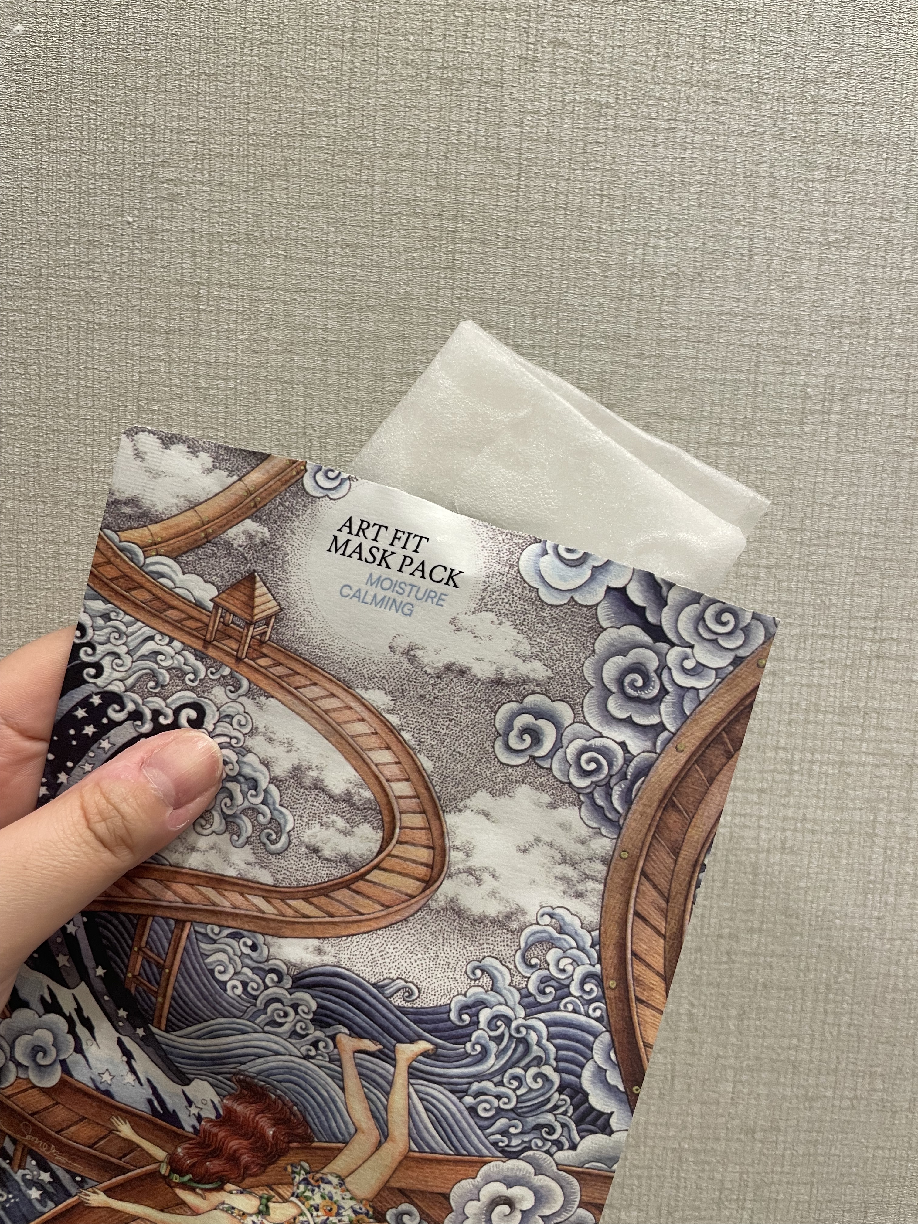 マスクパック Moisture Calming /FIT YOUR SKIN/シートマスク・パックを使ったクチコミ（2枚目）