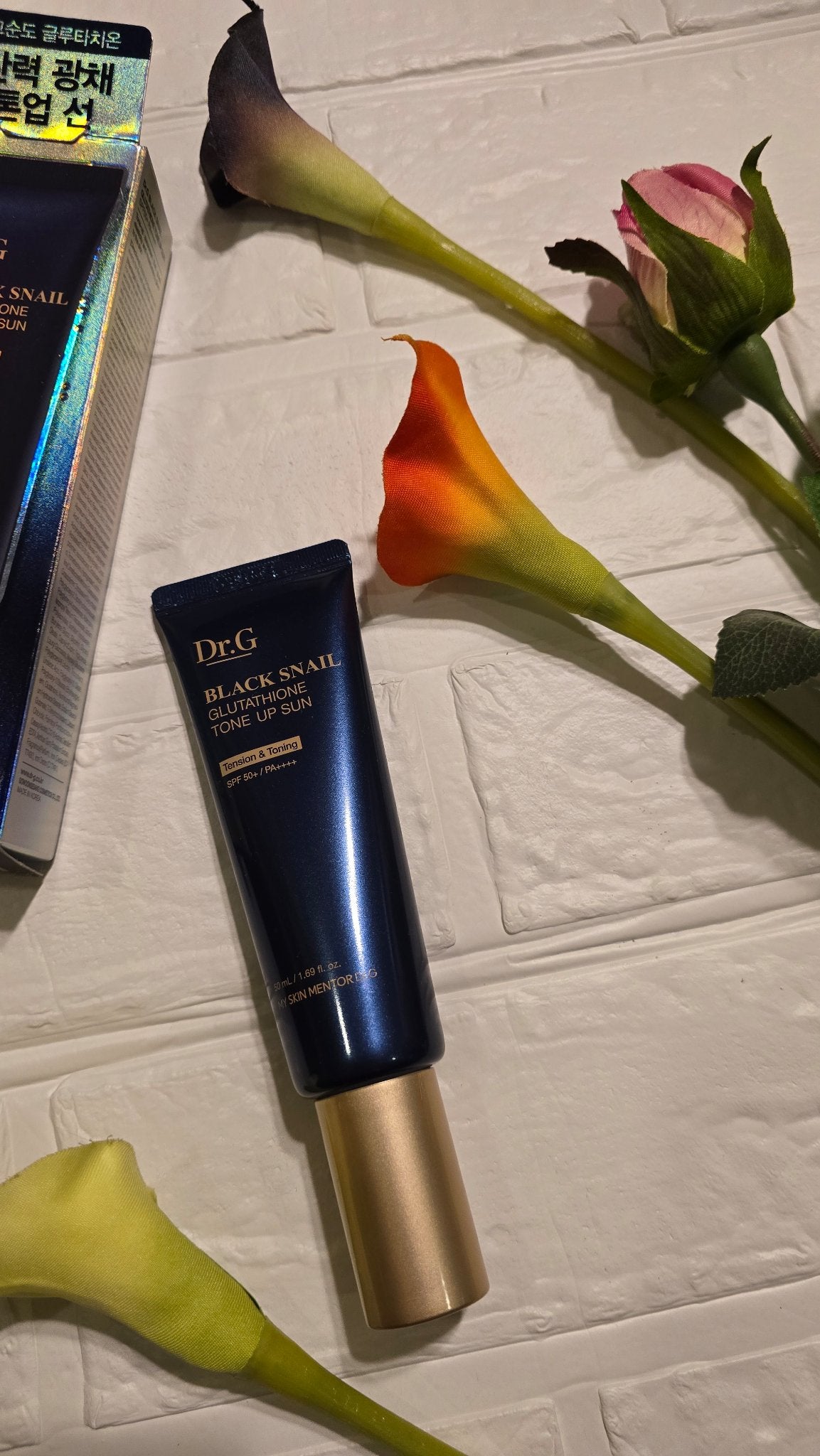 ブラックスネイルグルタチオントーンアップサン/Dr.G/日焼け止めクリームを使ったクチコミ(1枚目)