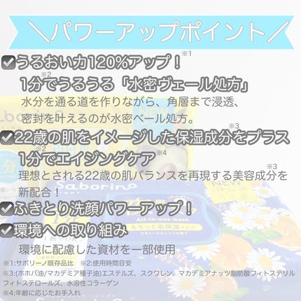 目ざまシート N/サボリーノ/シートマスク・パックを使ったクチコミ(2枚目)