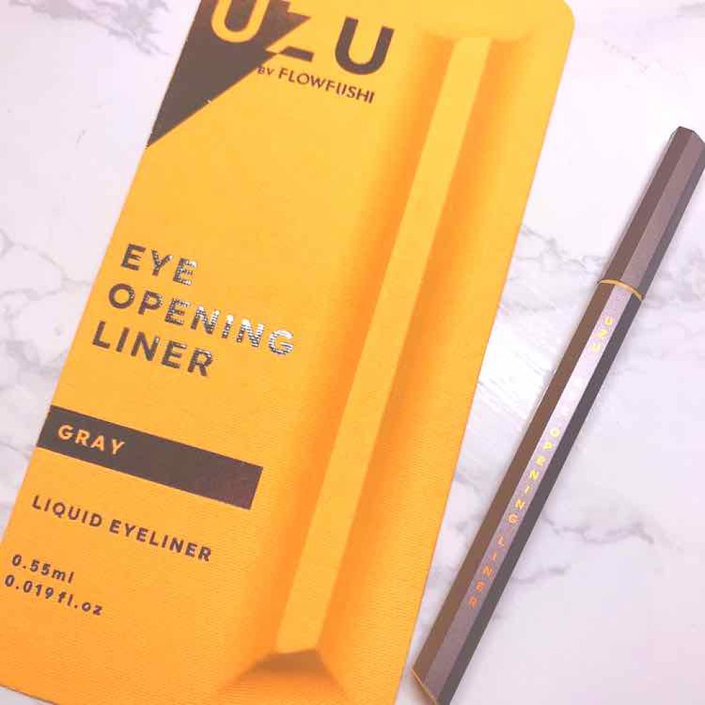 モテライナー リキッド/flowfushi/リキッドアイライナーを使ったクチコミ（1枚目）