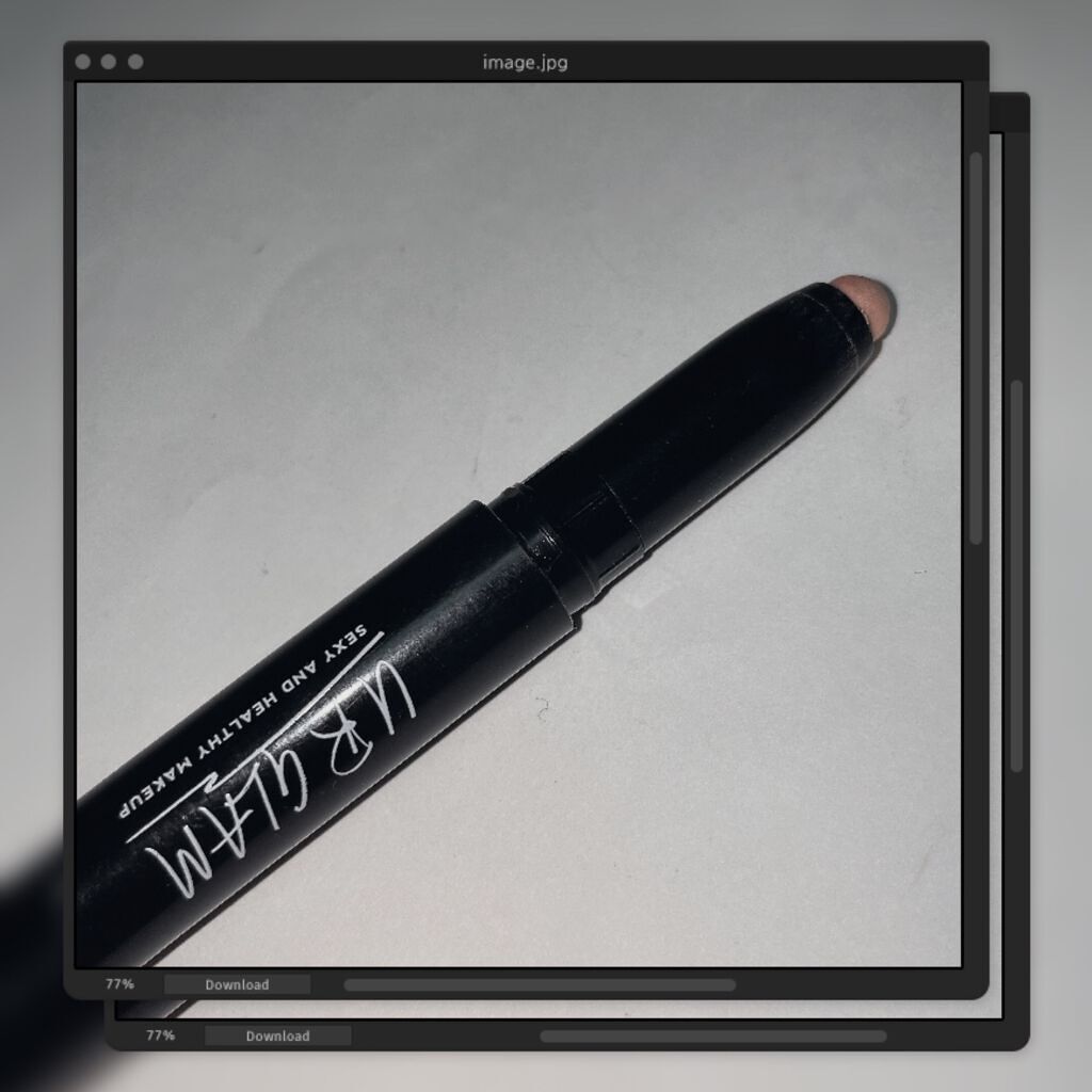 UR GLAM EYESHADOW STICK/U R GLAM/スティックアイシャドウを使ったクチコミ(1枚目)