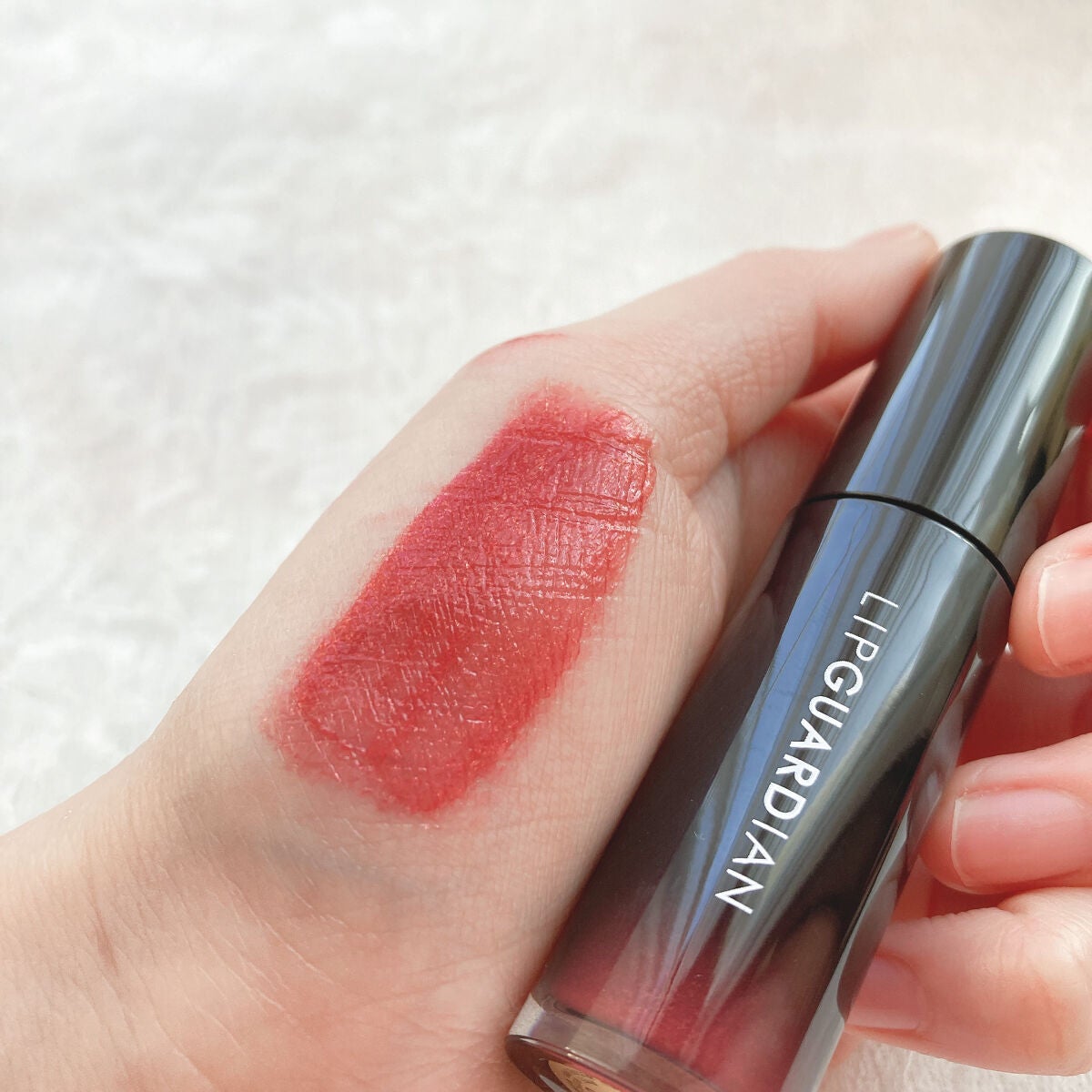 グロウラッピングティント/LIPGUARDIAN/リップティントを使ったクチコミ(8枚目)