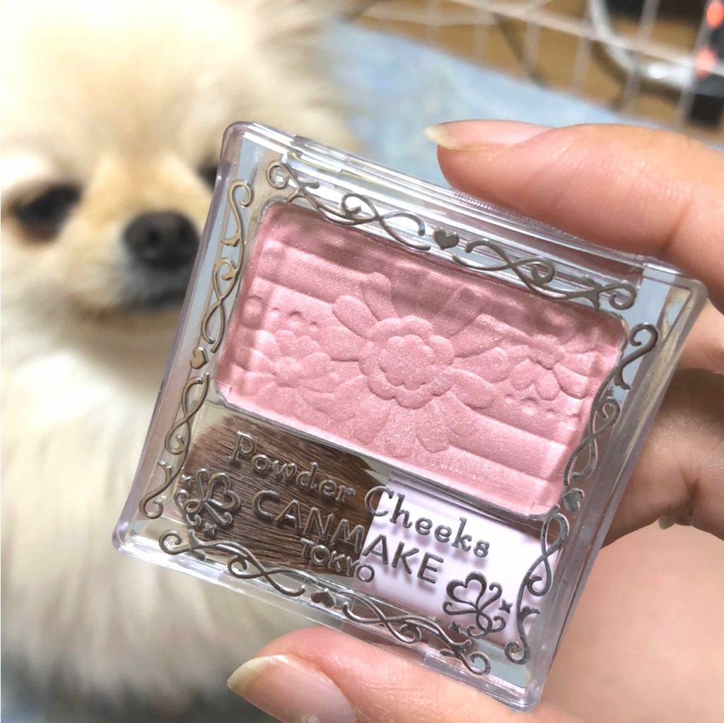 【旧品】パウダーチークス/キャンメイク/パウダーチークを使ったクチコミ(1枚目)