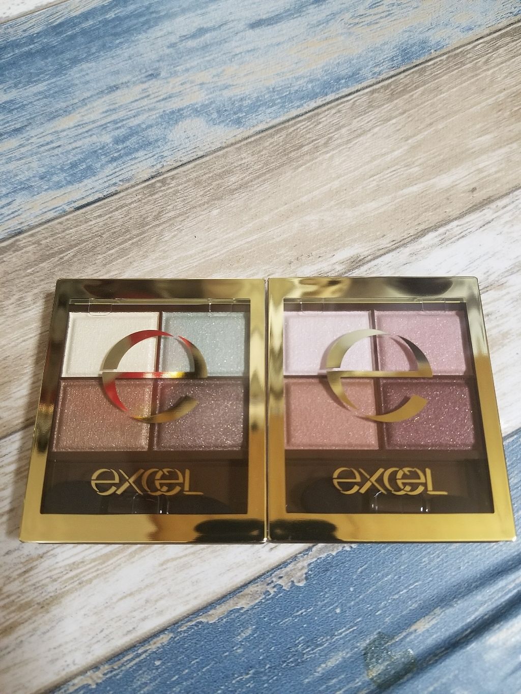スキニーリッチシャドウ/excel/アイシャドウパレットを使ったクチコミ(1枚目)