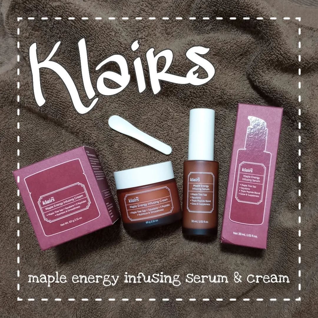 メープルエナジーインフュージングクリーム/Klairs/フェイスクリームを使ったクチコミ(4枚目)