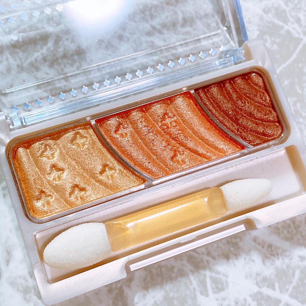 トーンアップアイシャドウ/CEZANNE/アイシャドウパレットを使ったクチコミ(3枚目)