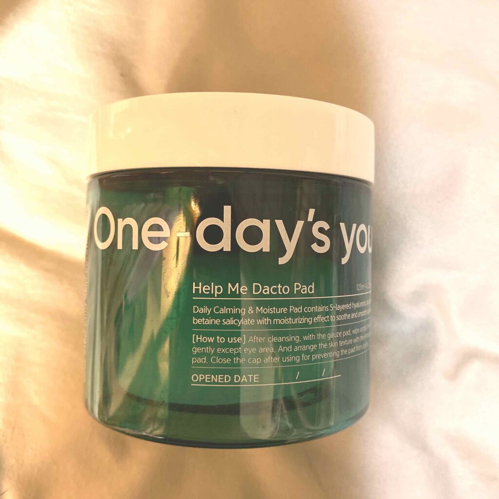 ヘルプミー! ダクトパッド/One-day's you/トナーパッドを使ったクチコミ(1枚目)