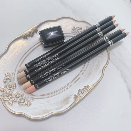 カバーパーフェクション コンシーラー ペンシル/the SAEM/ペンシルコンシーラーを使ったクチコミ(2枚目)