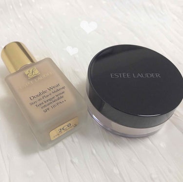 《ESTEE LAUDER double wear stay-in-place makeup 62番》
《ESTEE LAUDER perfecting loose powder》

ファンデーション

