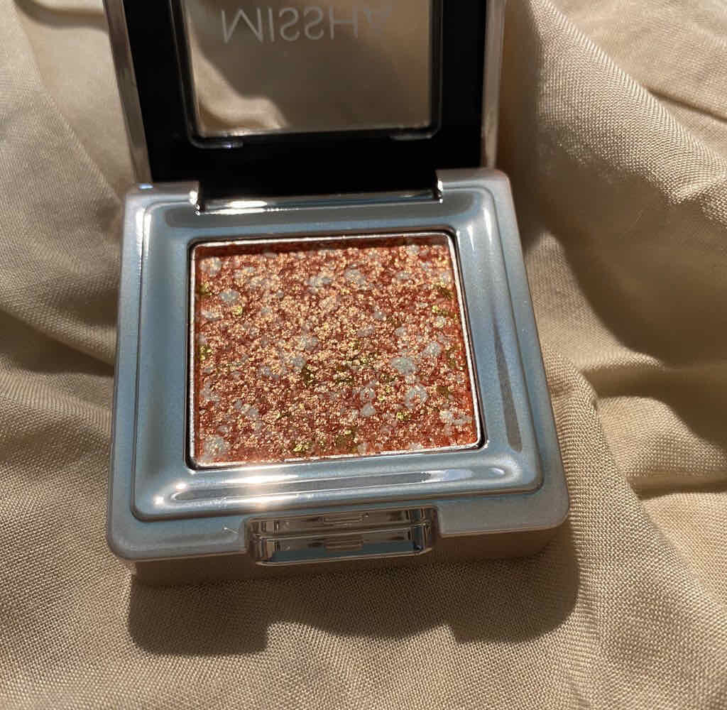 グリッタープリズム シャドウ/MISSHA/グリッターを使ったクチコミ（2枚目）