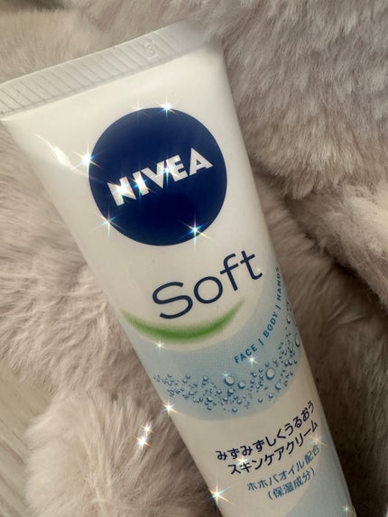 ニベアソフト スキンケアクリーム/ニベア/ボディクリームを使ったクチコミ(1枚目)