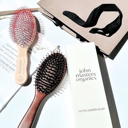 コンボパドルブラシ/john masters organics/ヘアブラシを使ったクチコミ(1枚目)