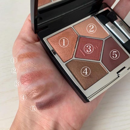 【旧】サンク クルール クチュール/Dior/アイシャドウパレットを使ったクチコミ(2枚目)