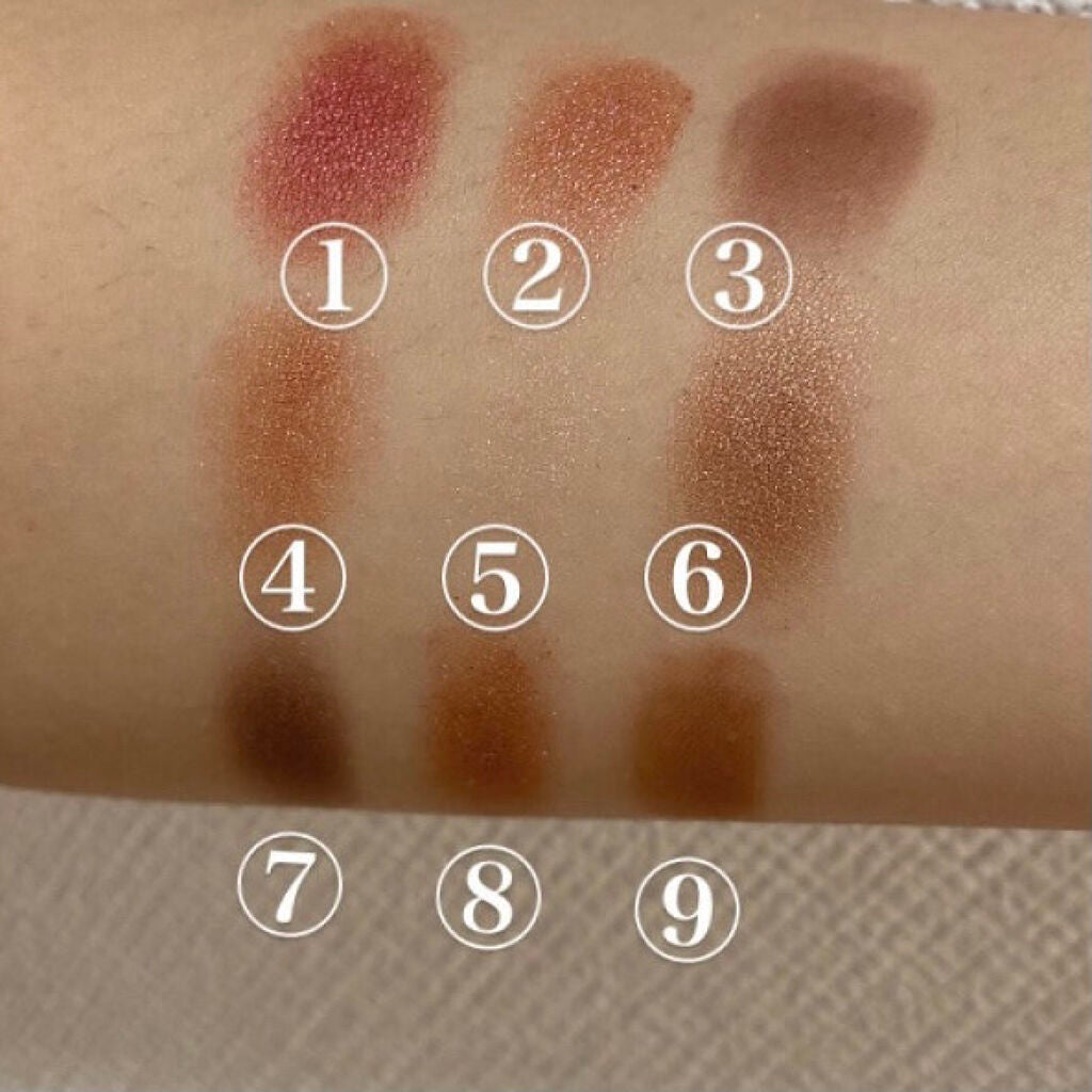 UR GLAM BLOOMING EYE COLOR PALETTE/U R GLAM/アイシャドウパレットを使ったクチコミ(3枚目)