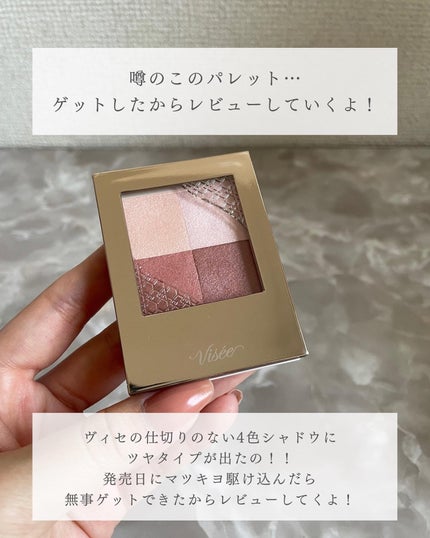 ニュアンス デューイ クリエイター/Visée/アイシャドウパレットを使ったクチコミ(2枚目)