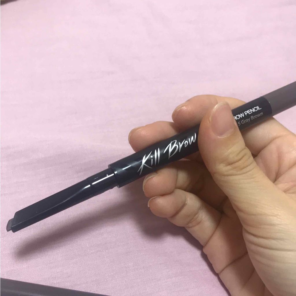 キル ブロウ オート ハード ブロウ ペンシル/CLIO/アイブロウペンシルを使ったクチコミ（1枚目）