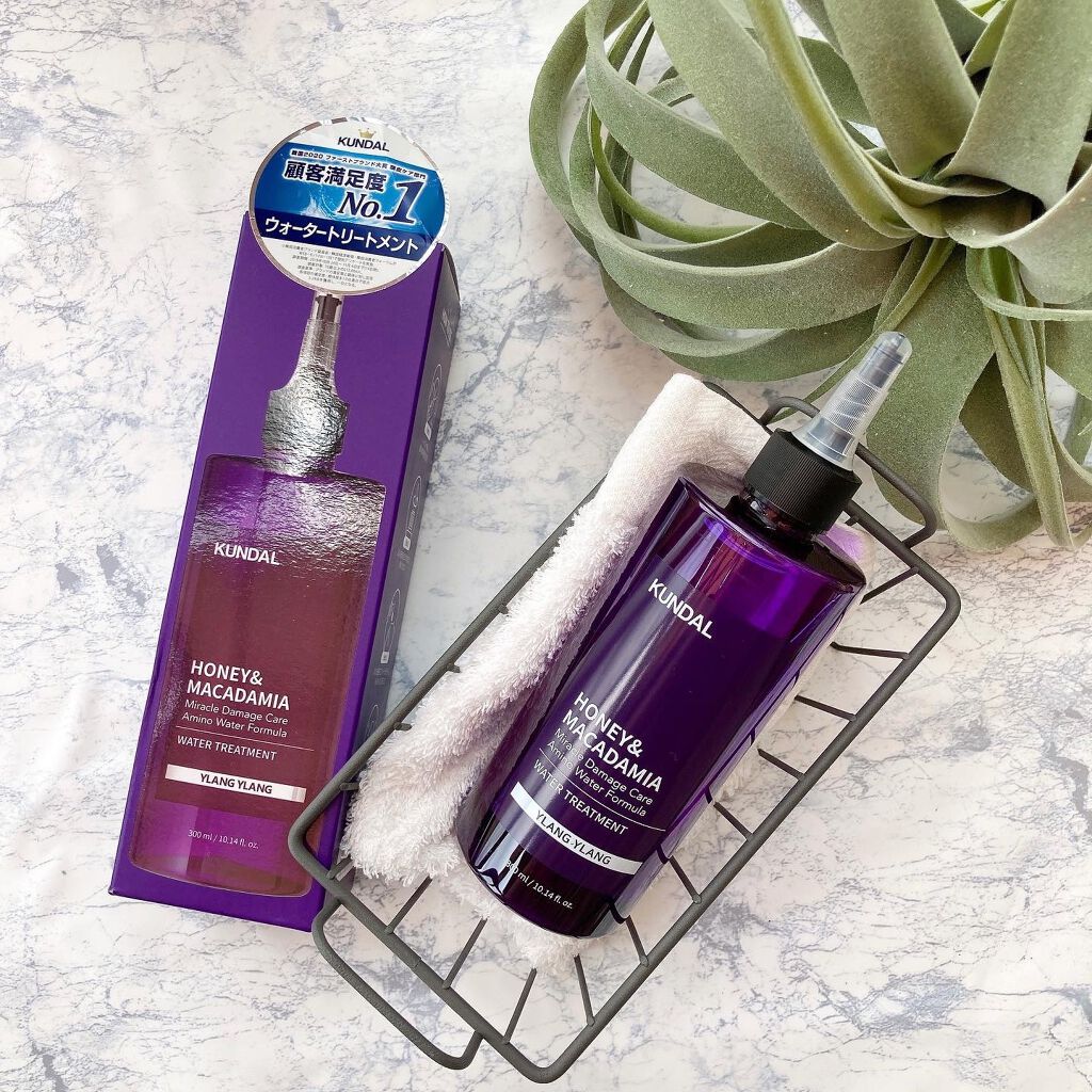 H&Mウォータートリートメント/KUNDAL/洗い流すヘアトリートメントを使ったクチコミ（1枚目）