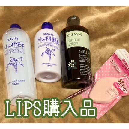 ハトムギ化粧水(ナチュリエ スキンコンディショナー R )/ナチュリエ/化粧水を使ったクチコミ(1枚目)